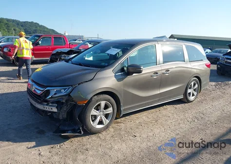 2020 Honda Odyssey Ex from USA, damaged, VIN 5FNRL6H5XLB023454